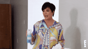 Spraying Keeping Up With The Kardashians GIF by E!
