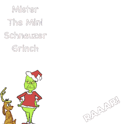 Christmas Grinch Sticker