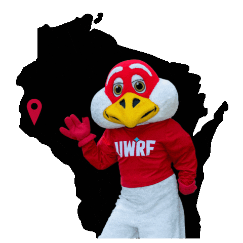 Wisconsin Falcons Sticker by UW-River Falls