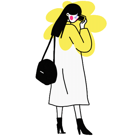 Girl Fashion Sticker