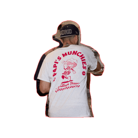 Papi's Munchies Pizza Sticker