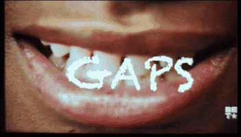 charligurl teeth gapteeth grill smile toothgap gappedteeth GIF