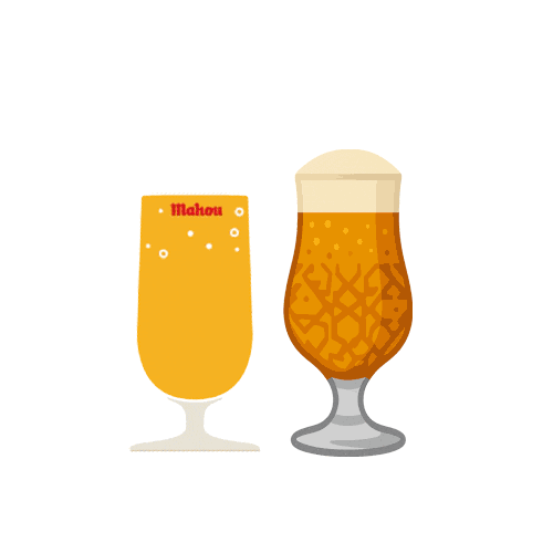 Cerveza Happy Moments Sticker by Mahou San Miguel