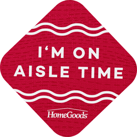 Findingtimeoff Sticker by HomeGoods