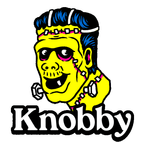 Monster Mash Halloween Sticker by Knobby