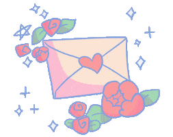 Heart Sending Sticker