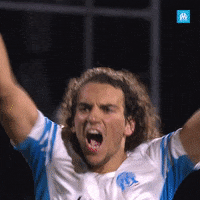 Victory Yes GIF by Olympique de Marseille