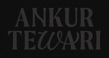 Ankur GIF by Tiger Baby Records
