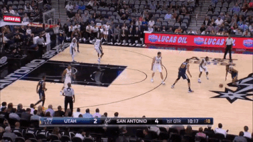 fazzettino utah jazz george hill GIF