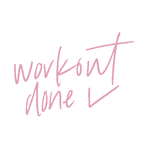 Workout Working Out Sticker