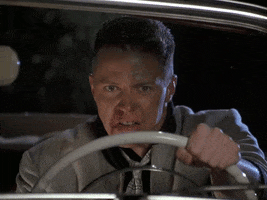 Biff Tannen Driver GIF by Back to the Future Trilogy