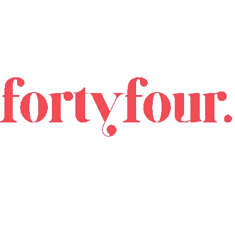 fortyfour media Sticker