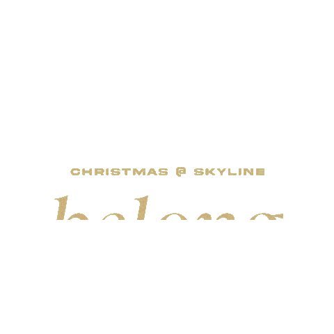 Christmas Belong Sticker by skylinesib