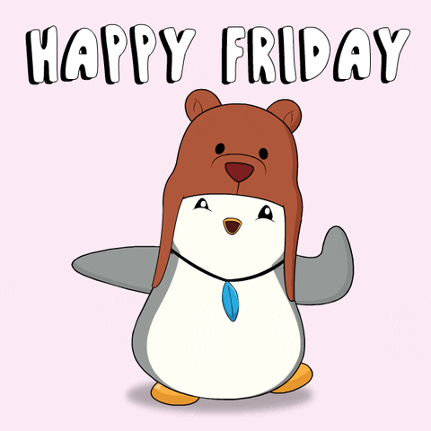 Happy Its Friday GIF by Pudgy Penguins