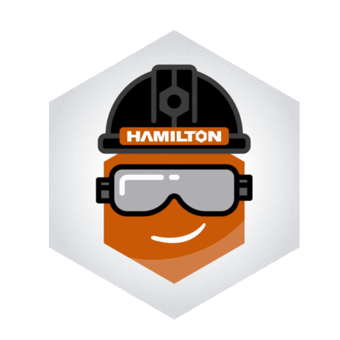 Hamilton Arg Sticker