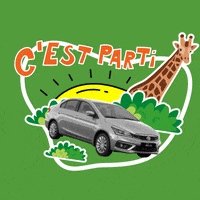Car Giraffe GIF by Toyota Family