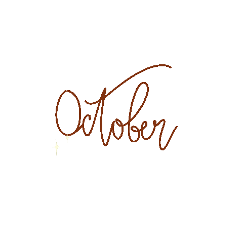 Autumn October Sticker