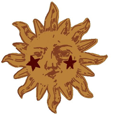 Star Sun Sticker