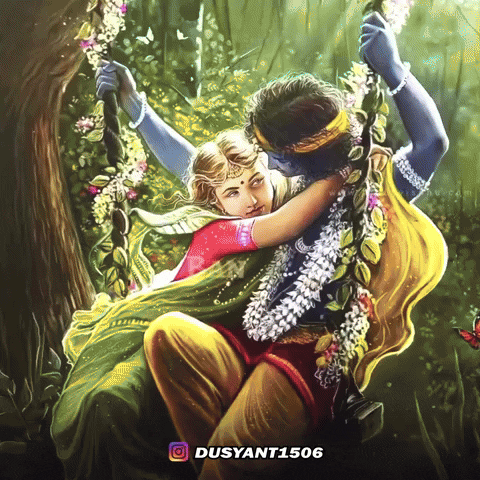 Sweet Love Krishna GIF