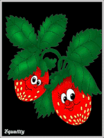 strawberries GIF