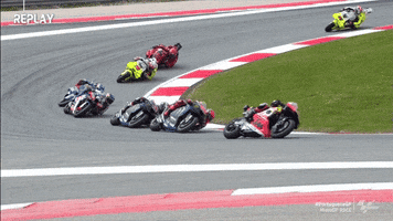 Oh No Racing GIF by MotoGP™