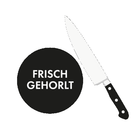 Knife Cooking Sticker by Horl