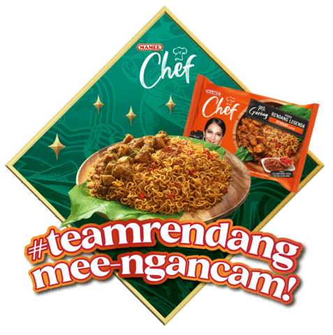 Mamee Chef Sticker