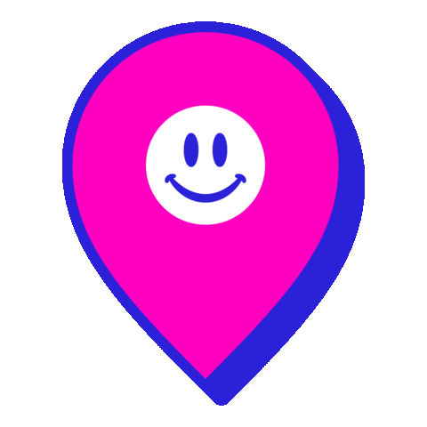 You Are Here Location Pin Sticker by Lyft