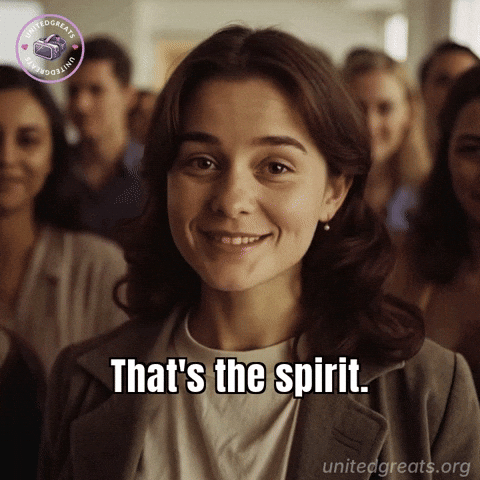Inspired The Spirit GIF by UnitedGreats
