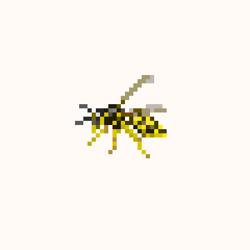 Pixel Art Bee GIF by Chelscore - Pixel Art