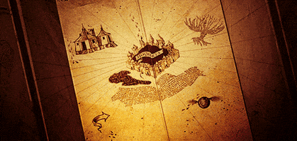Image result for marauders map gif