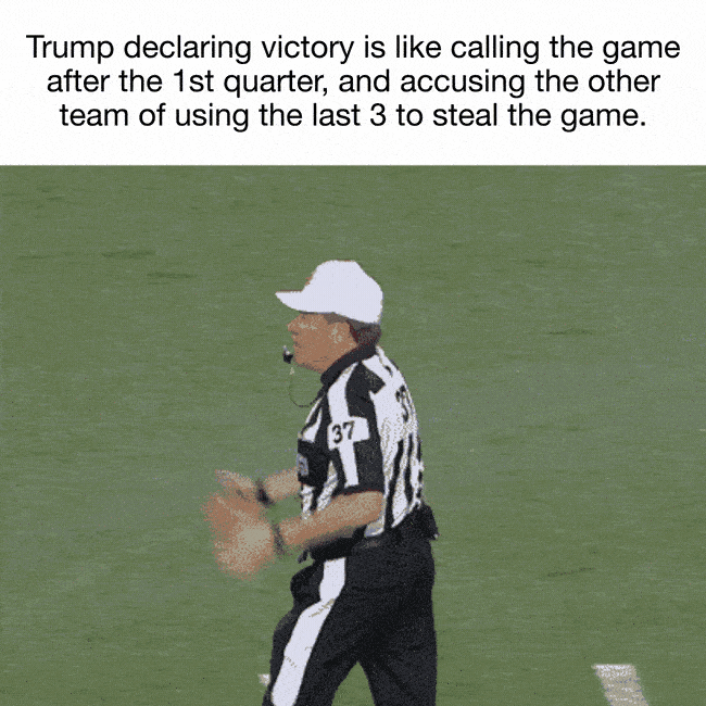 Election 2020 Football GIF by Creative Courage