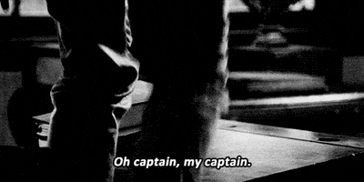 Captain My Captain GIFs - Get the best GIF on GIPHY