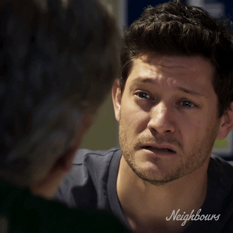 Sad Rob Mills GIF by Neighbours (Official TV Show account)