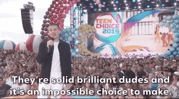 Theyre Solid Brilliant Dudes And Its An Impossible Choice To Make GIF by FOX Teen Choice