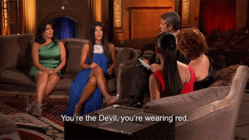 real housewives youre the devil GIF by RealityTVGIFs