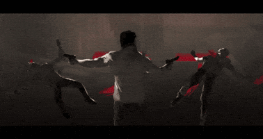 Pawan Kalyan Guns GIF by Sharat North America Exhibition