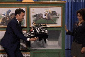 Kentucky Derby Hat GIF by The Tonight Show Starring Jimmy Fallon