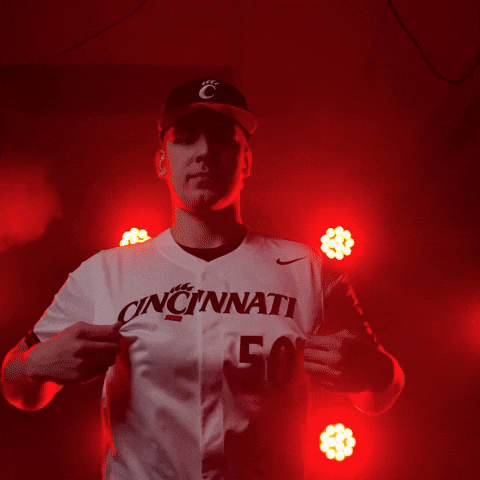 College Baseball GIF by Cincinnati Bearcats