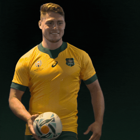 I Want To Play Rugby World Cup GIF by Wallabies Official