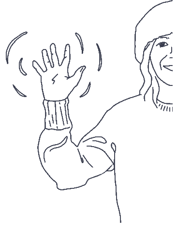 Hi Sticker by Naked Winery