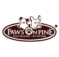 Paws on Pine Sticker