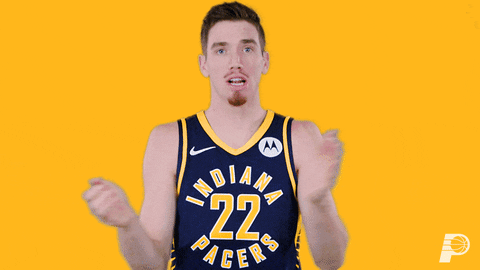 Lets Go Basketball GIF by Indiana Pacers - Find & Share on GIPHY