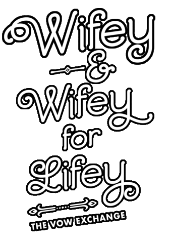 Wife Sticker by The Vow Exchange