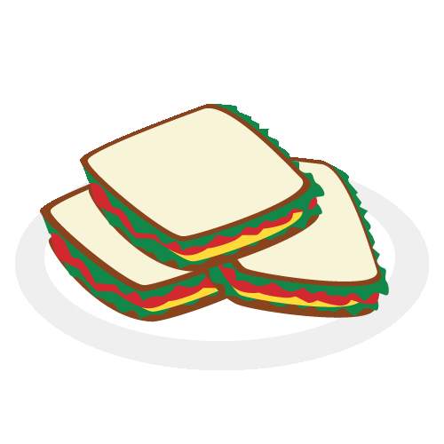 Food Sandwich Sticker by Healthy Living Market