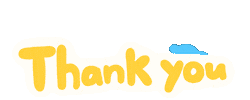 Dive Thank You Sticker by AOIRUKA