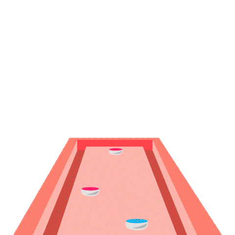 Shuffleboard Pink Shark Sticker by HertsSU