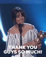 Camila Cabello Thank You GIF by Radio Disney