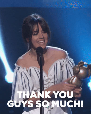 Camila Cabello Thank You GIF by Radio Disney