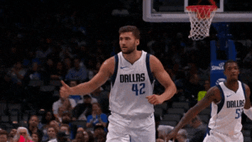 Dallas Mavericks Reaction GIF by NBA